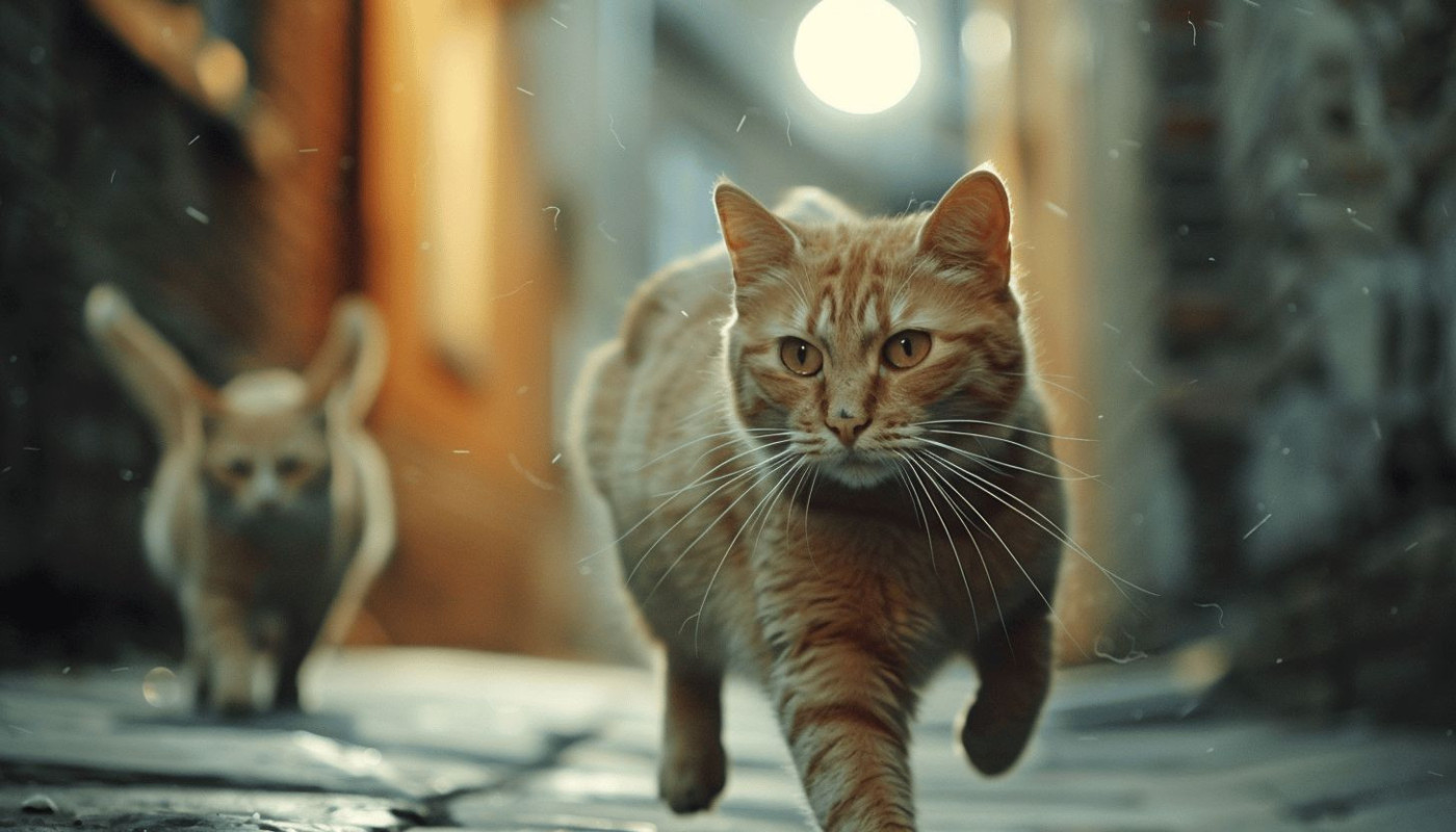 Comportement nocturne des chats comprendre les mystères de leur activité après le coucher du soleil