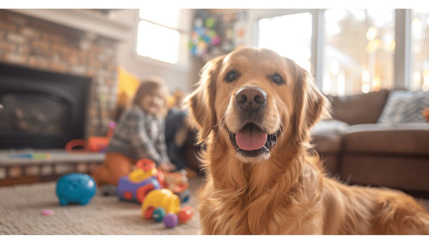 Les bienfaits du Golden Retriever comme compagnon familial